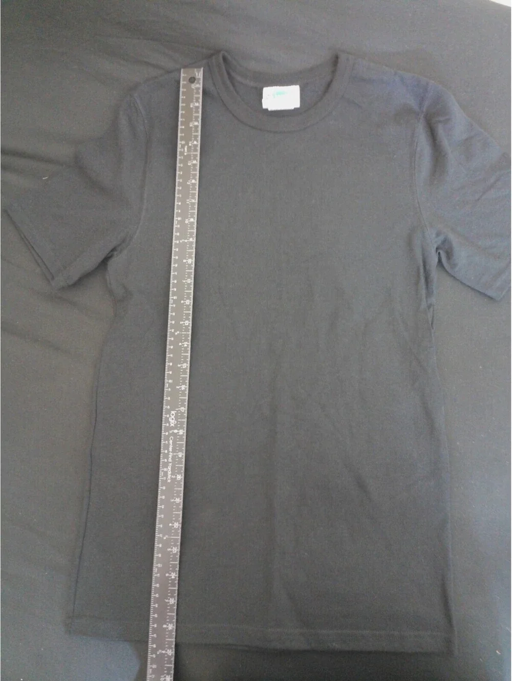 Champion T Shirt Mens Black Size XS Short Sleeve Crew Neck Logo Tee 100% Cotton - Picture 5 of 5